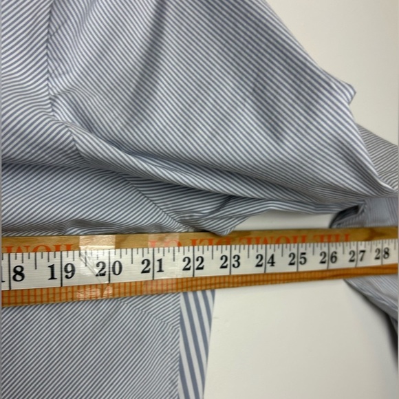 J.Jill Blouse Top Women L Button Down Striped Casual Office Career Old Money - Picture 12 of 14